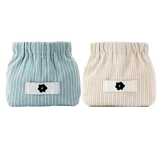Corduroy Elastic Storage Bag