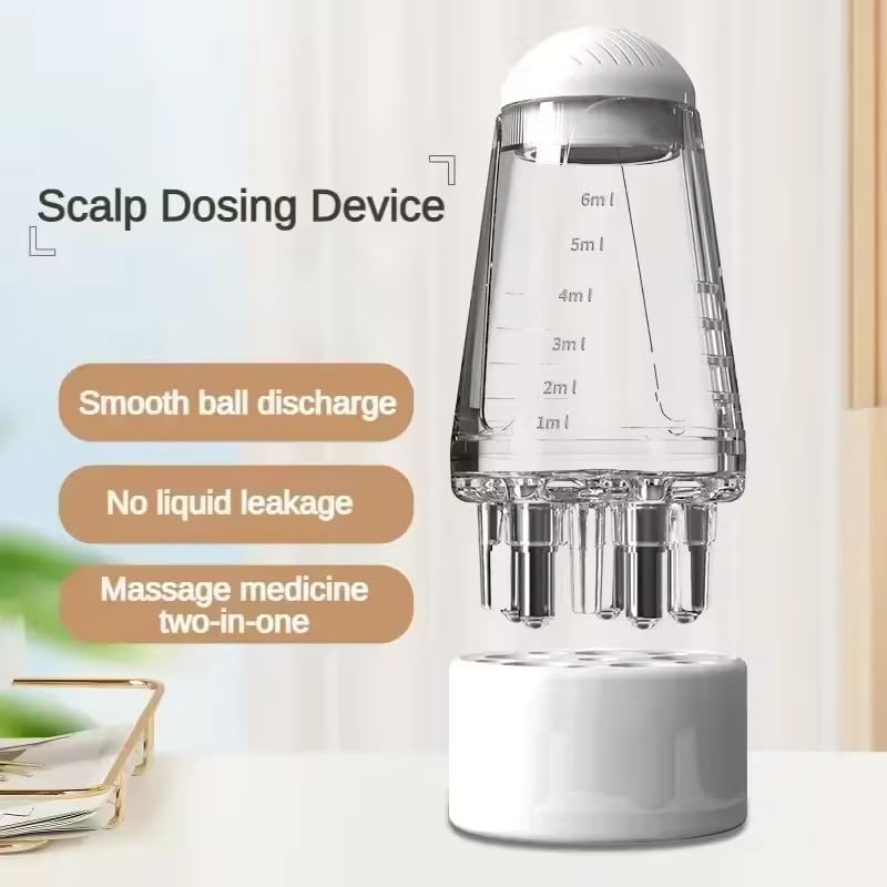 Hair Oil Applicator for Scalp Massager