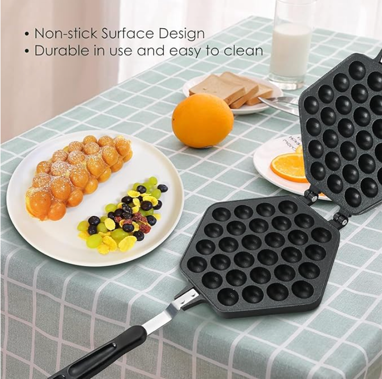 Bubble Waffle Maker Pan